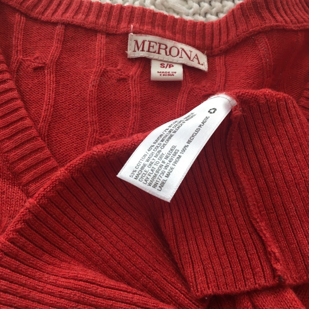 Orange Rust Sweater - Picture 5 of 6